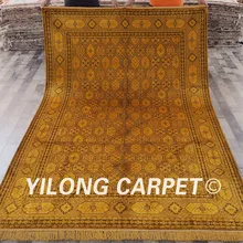 YILONG 6'x9' hereke шелковые ковры vantage утонченное украшение для дома Античный персидский ковер ручной работы(YHW48GAB6x9