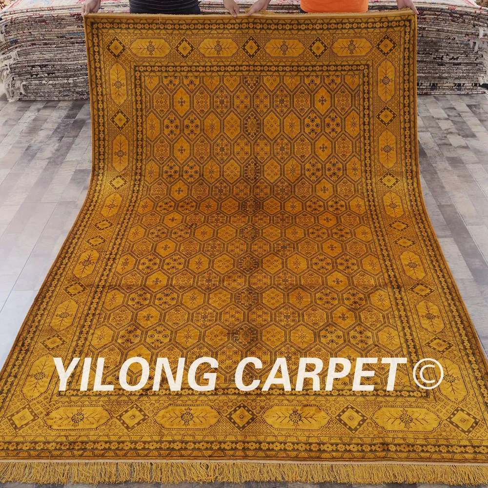 Шелковые ковры YILONG 6 'x 9' hereke превосходное изысканное украшение для дома
