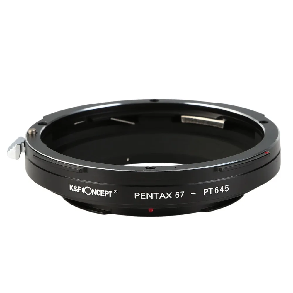 K& F концепция Pentax 67-Pentax 645 переходное кольцо для объектива камеры Pentax67 объектив для Pentax 645D 645N 645 корпус камеры