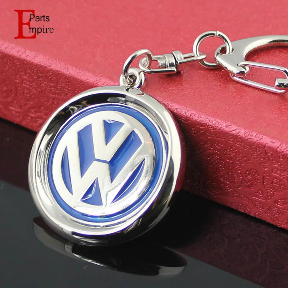 VW Emblem Keychain Car Metal Styling Key Chain Passat B6 Polo Sedan