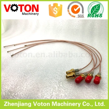

Free shipping 5 piece RG178 Cable Assembly with IPEX Male Plug to SMA Female Jack Bulkhead Crimp Connrctors 9.5 inch length