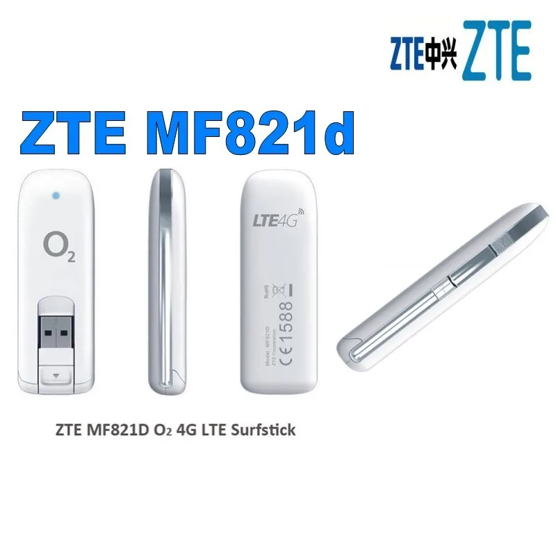 USB модем ZTE MF821D 100 Мбит/с LTE 4G 3G|wireless usb antenna|usb dongle antennaantenna wireless |