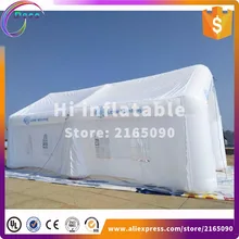 9 м длинная и 5 м широкая Заказная привлекательная надувная палатка/надувной дом-Палатка/надувной тент для вечеринок со съемными занавесками