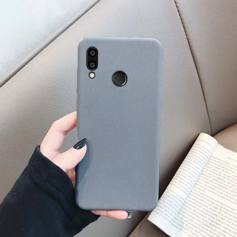 Элегантный очаровательный Матовый Мягкий ТПУ чехол для Huawei Y6 Prime Y5 2019 Y7 2018 lite 2017 P