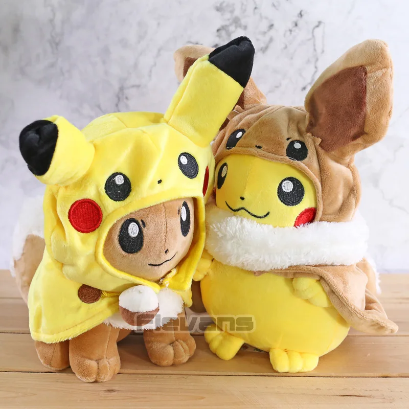 

Cartoon Monsters Eevee Kawaii Plush Doll Soft Stuffed Toy 26cm