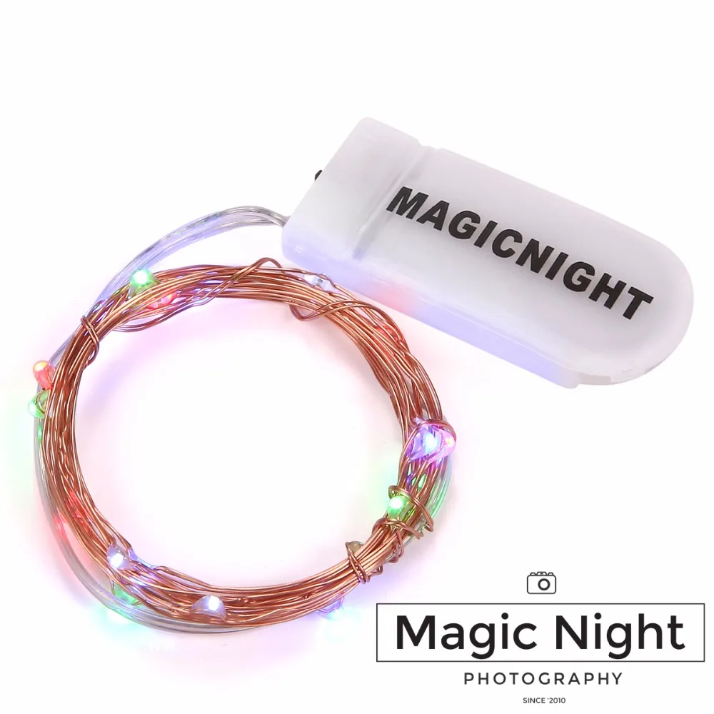 Magicnight Светлячок гирлянда Звездный светильник теплый белый микро светодиодный светильник s батарея работает для домашнего декора в комплекте батарея