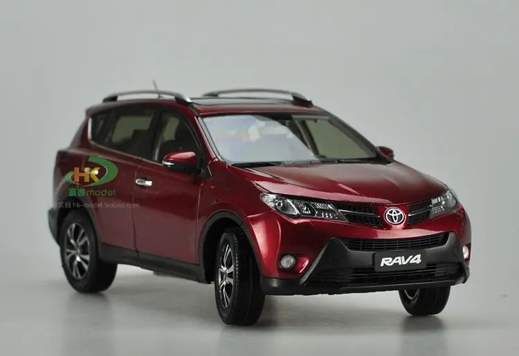 Новинка 1/18 Toyota RAV4 SUV литая под давлением модель игрушечного автомобиля коллекция для взрослых подарки на день рождения