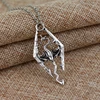 MQCHUN – collier ras du cou pour hommes, pendentif en V, Dragon, les anciens, 2022 ► Photo 2/6