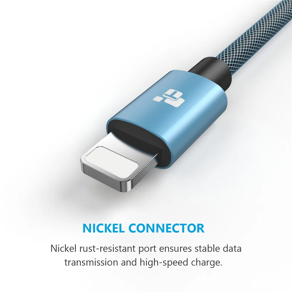 Tiegem для iPhone кабель 2.0A Быстрая зарядка и синхронизация данных USB кабель для iPhone 7 6 6s Plus 5 5S SE iPad Air Mini зарядное устройство