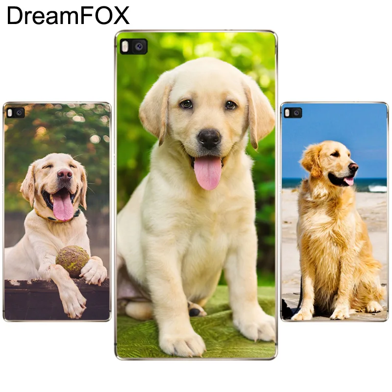 

DREAMFOX M522 Labrador Retriever Dog Soft TPU Silicone Case Cover For Huawei P8 P9 P10 Lite Plus 2017 Honor 8 Lite Pro 9 6X