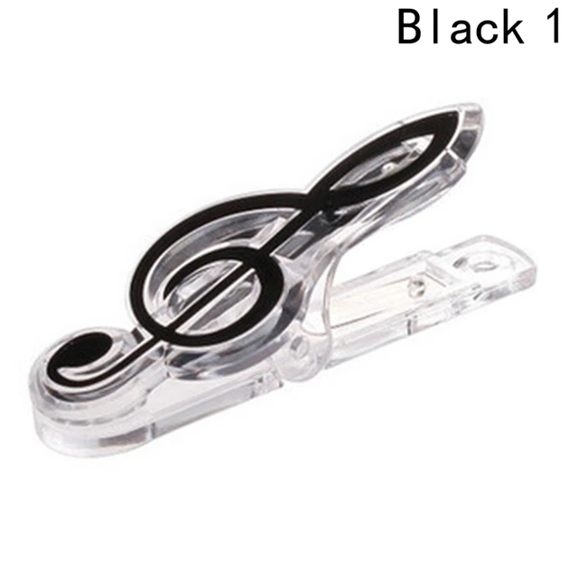 1PCS Plastic Music Book Page Clip Piano Music Book Note Paper Sheet