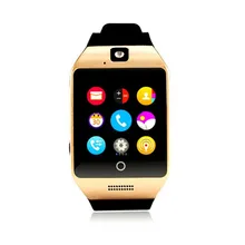Q18 Fashion Health Smart Watch Men Passometer With Touch Screen Camera Support TF Card Sport Bluetooth Smartwatch