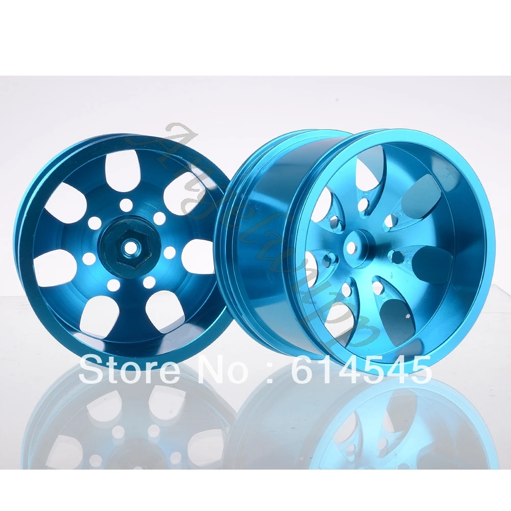 

4xRC Monster Truck Bigfoot Metal Wheel Rim HEX:12MM D:79MM W:50MM BF07B 1/10