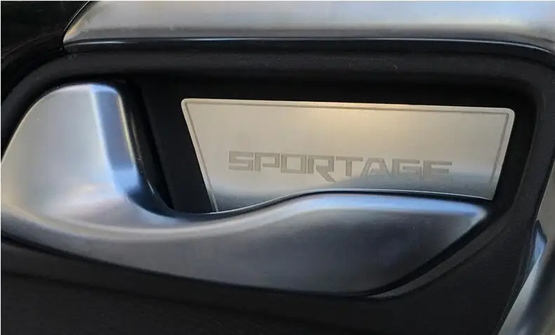 Us 5 24 25 Off Auto Door Inner Bowl Sticker Interior Moulding For Kia Sportage 2018 2019 4pcs Lot Car Accessories In Car Stickers From Automobiles