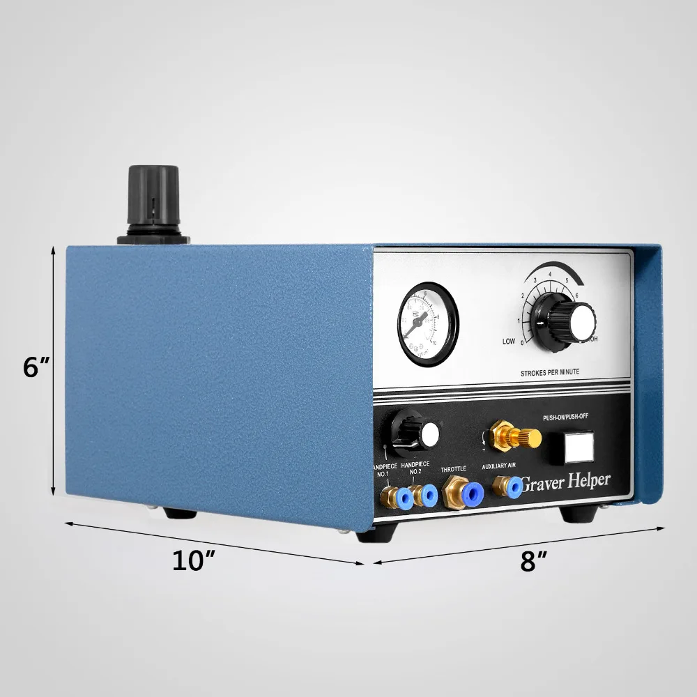 

PNEUMATIC IMPACT ENGRAVING MACHINE DOUBLE ENDED