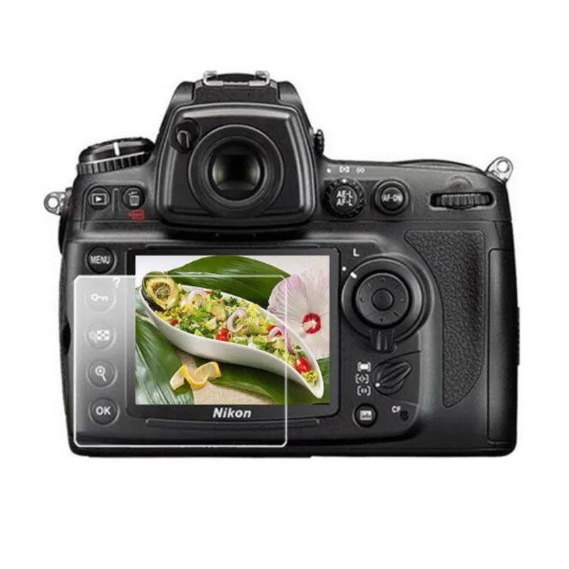 Защитное закаленное стекло для камеры Nikon D7000 D700 D300 D90 DSLR ЖК-дисплей Защитная
