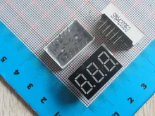 Бесплатная доставка 10 шт. Новый 0.36 дюйм(ов) 3bit общий катод LED 3461 СВЕТОДИОДНЫЙ цифровой трубки Красный