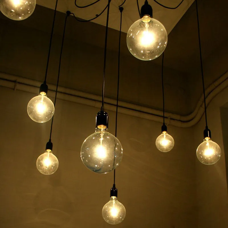 Hot Edison Bulb Lighting E27 Lamp Holder Pendant Hot Edison Bulb Lighting E27 Lamp Holder Pendant Light American Country Style Lights Fixtures In From On