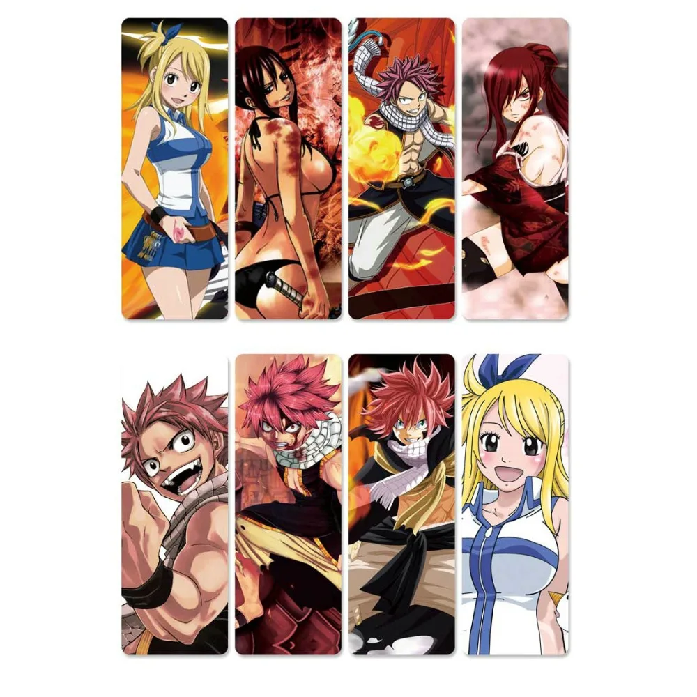 Fairy Tail Bookmarks Set (x8), Fairy Tail