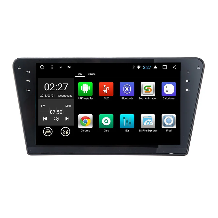 Discount Asvegen  Android 7.1 Quad Core Car Radio GPS Navigation Stereo Headunit WIFI 4G Media DVD Multimedia Player For Peugeot 408 2014 1