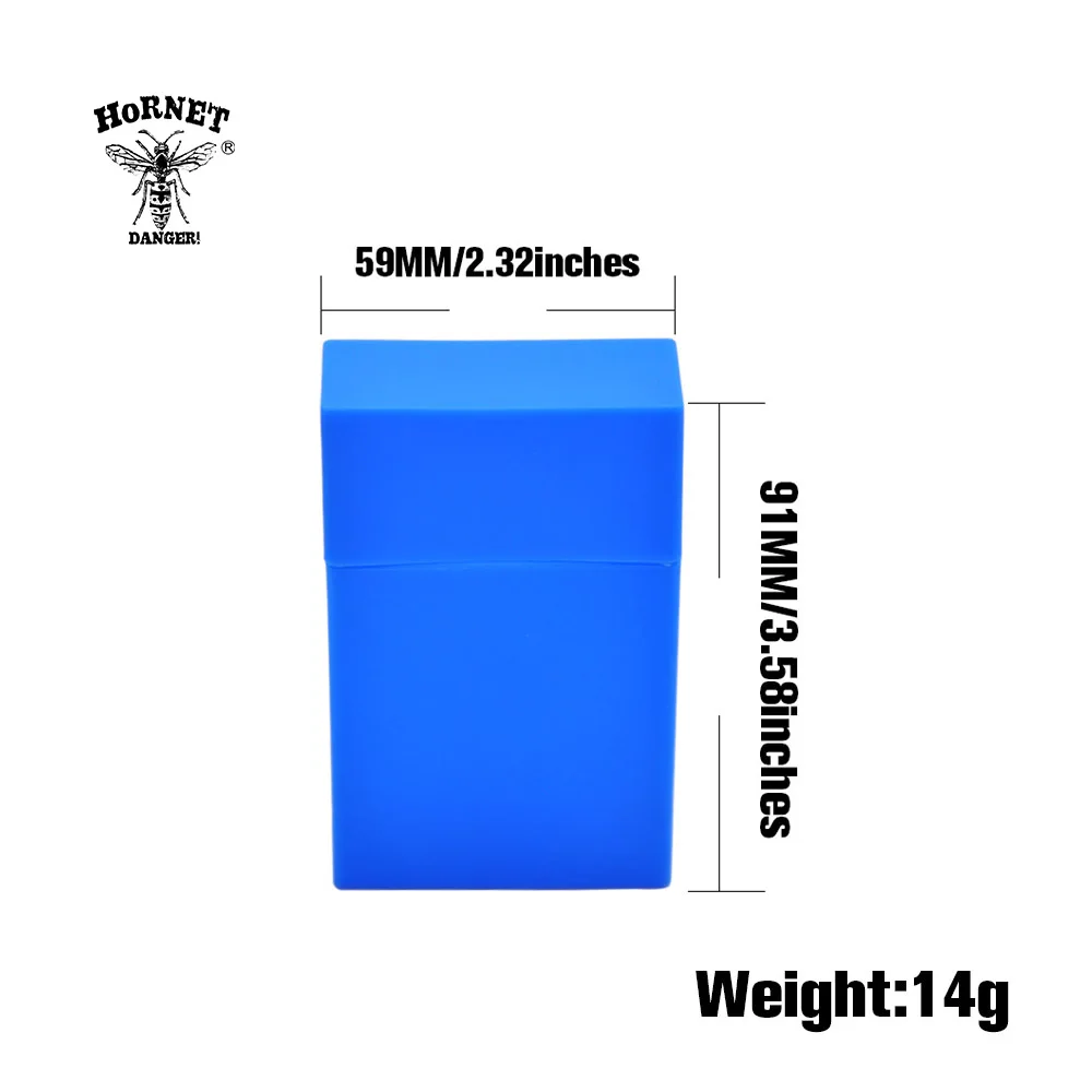 HORNET портативный пластиковый чехол для сигарет высокого качества модный жесткий пластиковый ящик для сигарет Прочный инструмент для хранения табака
