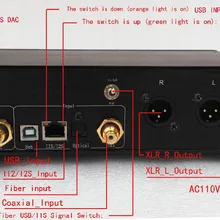 ACCALIA ES9028PRO готовый HIFI DAC DSD SACD вход: коаксиальный, оптический, USB, IIS ies. Выход: RCA, XLR