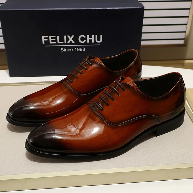 Buy FELIX CHU Oxford Patent Leather Plain