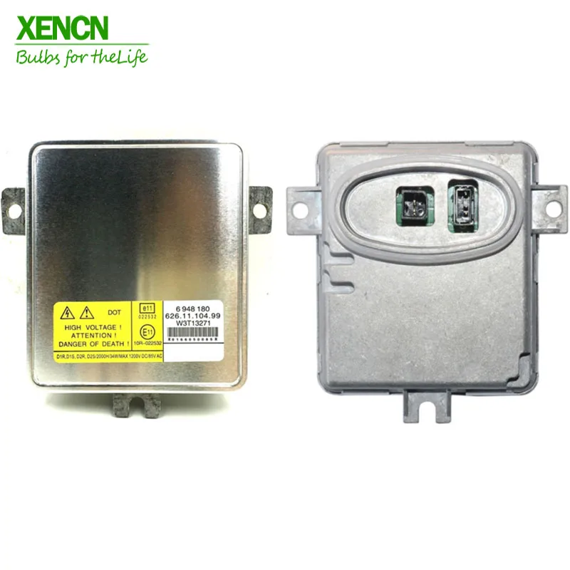

XENCN New HID Headlight Ballast 34W for D1S D1R D2S D2R W3T13271,63126948180,30744459,6948180,6948180, 62611104