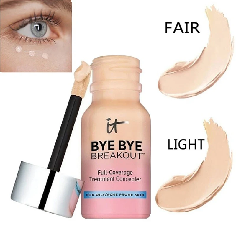 Это косметика BYE под макияж глаз база консилер крем глаза макияж полное покрытие темный круг кожи осветить крем