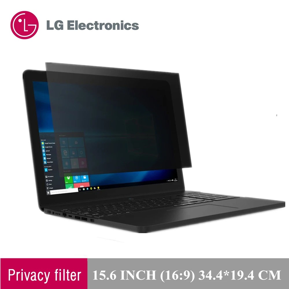 Продажа 15,6 дюймов Оригинальный LG фильтр экрана конфиденциальности Антибликовая Защитная пленка для 169 ноутбука 344 мм * 194 мм