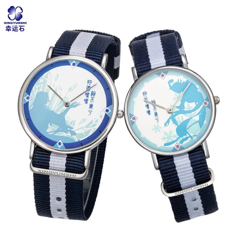 

Lovers Quartz Watch China Anime Model Couple Watches Waterproof Comics Valentine's Day Gift