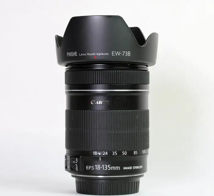 PinShe EW-73B EW73B 67 мм бленда для объектива камеры Canon 60d 7d 5d2 6d 50d EF-S 17-85 мм F4-5.6 18-135mm f/3,5-5,6 IS объектив