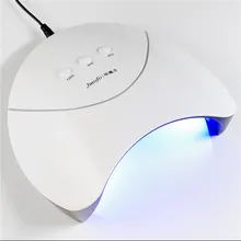 36 Вт Светодиодный УФ-лампа для сушки ногтей 110/220V ногтей Лампа для всех ногтей гель для ногтей маникюрный набор с кнопка таймера Сенсор и нейл-арта