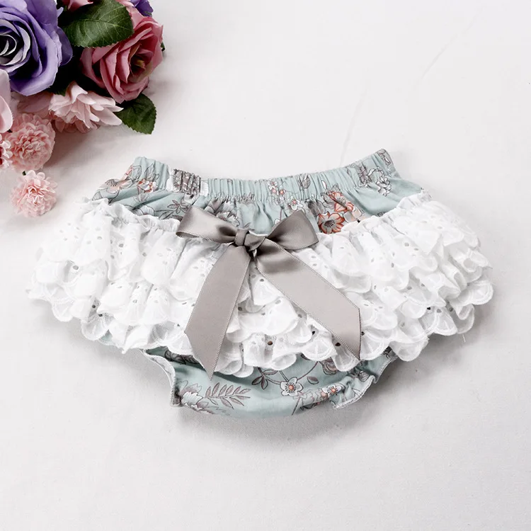 

Cotton Baby Bloomers Newborn Diaper Cover Cute Tutu lace Pattern Baby Girl Lace Bow Shorts Hot Newborn Baby Clothes
