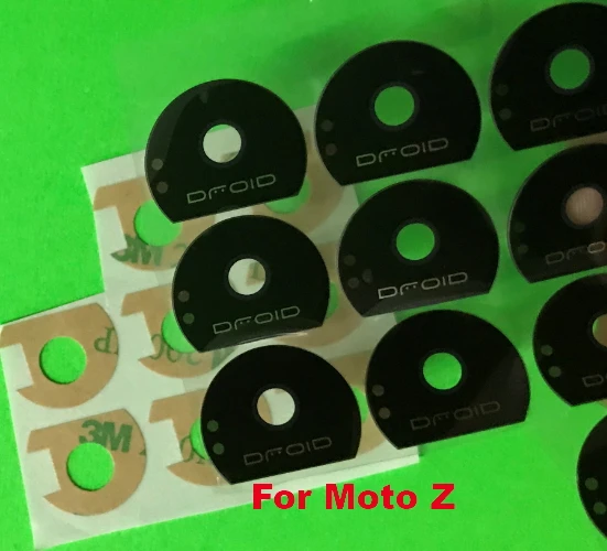 

10pcs/lot for Motorola MOTO Z play Z2 Force / Z2 play Back Camera Lens Glass Cover with Adhesive Sticker Parts