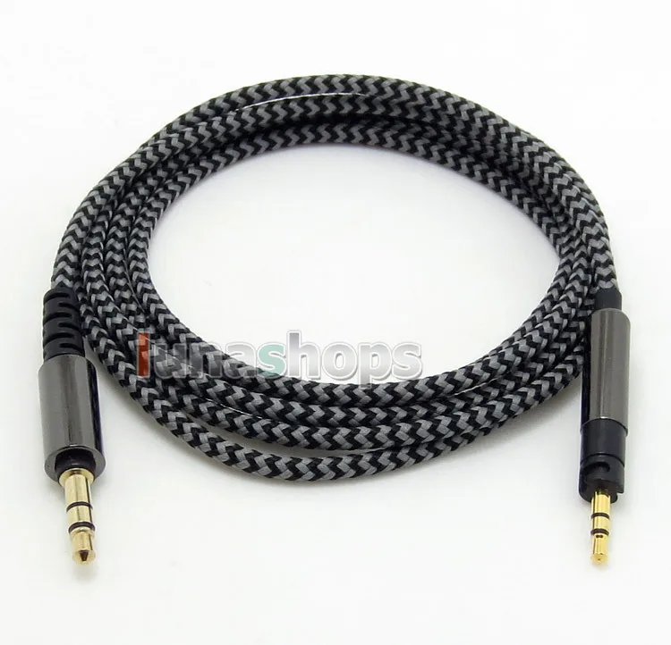 LN004709 OFC Soft Audio Headphone Cable For Sennheiser Momentum Over On Ear Headset Earphone