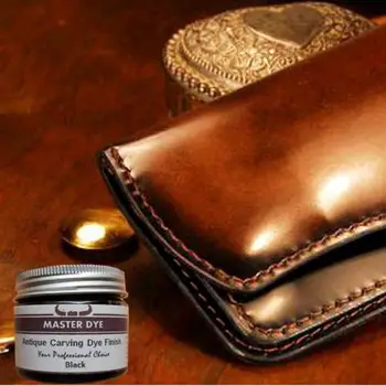 

12colors 50g leather Oil Dyeing Paste leather Carving Agent Antique color High gloss
