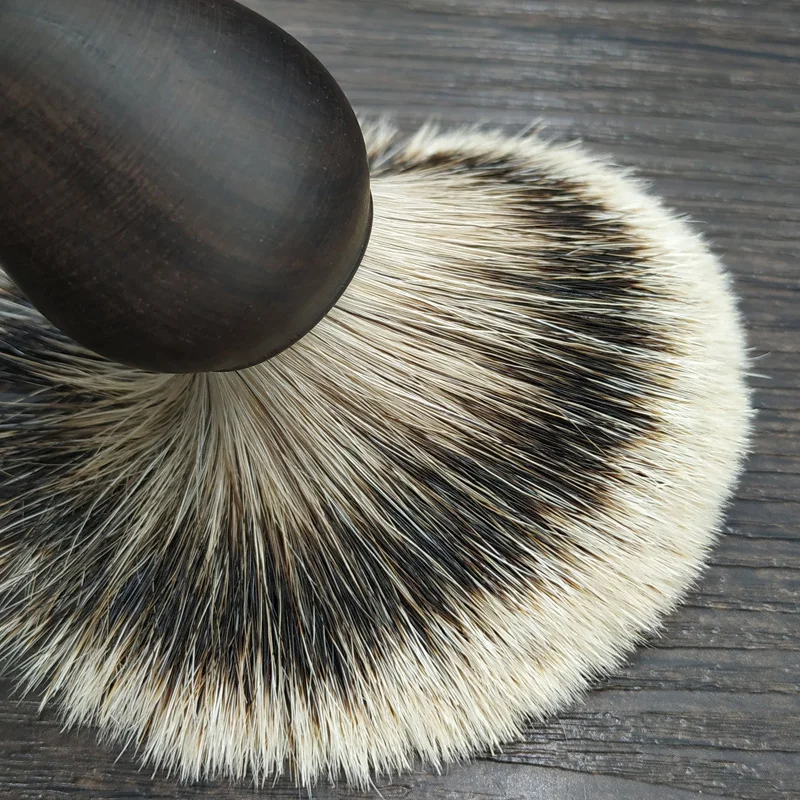 Dscosemtic 22 мм silvertip значок волосы сандаловое дерево ручка бритвенная щетка для традиционного влажного бритья инструменты