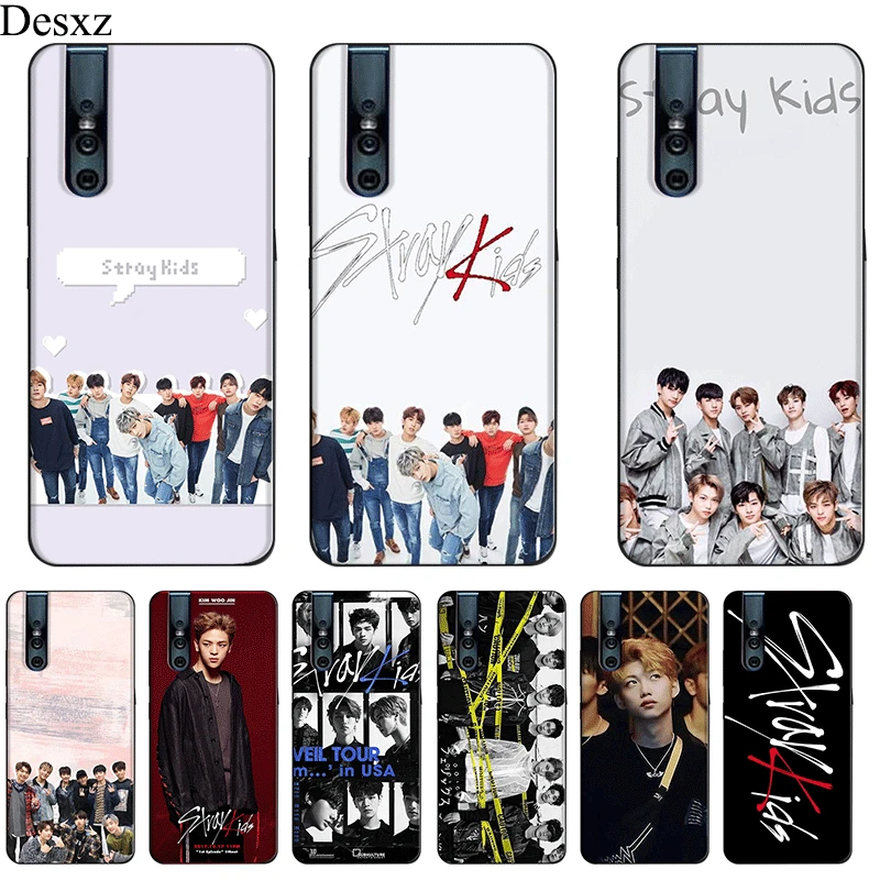 

Desxz Stray Kids KPop Phone Case For VIVO Y53 Y55 Y55s Y81 S V5 Y67 V5s V7 Y75 Plus Y79 V9 Y85 Y89 V11 Pro V15 S1 Pro Cover