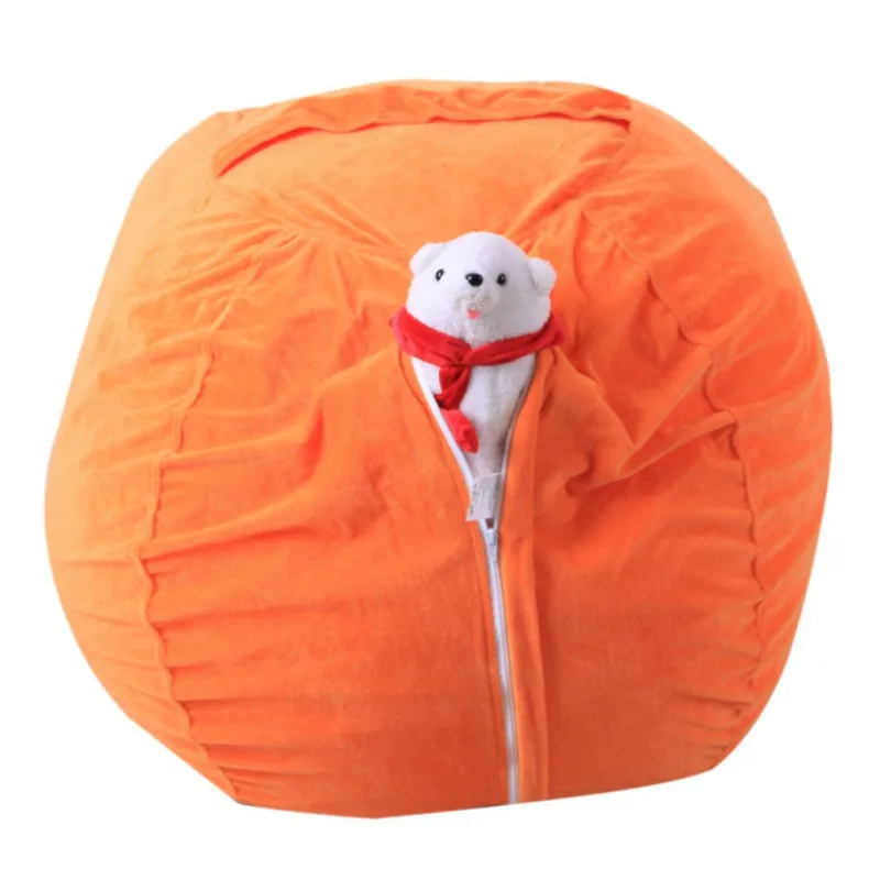 Large Bean Bag Chair Cover Kids' Stuffed Storage Bags Toy Organizer for Kids Bedroom, Storage Solution for Plush Toys,Towels Large Bean Bag Chair Cover Kids' Stuffed Storage Bags Toy Organizer for Kids Bedroom, Storage Solution for Plush Toys,Towels