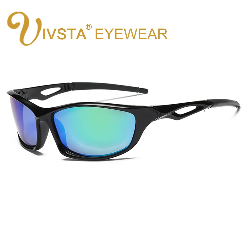 

IVSTA Polarized Sunglasses Men Glasses Night Vision Sports Driving TR Frame for Driving Biking Fishing Outdoor 9763
