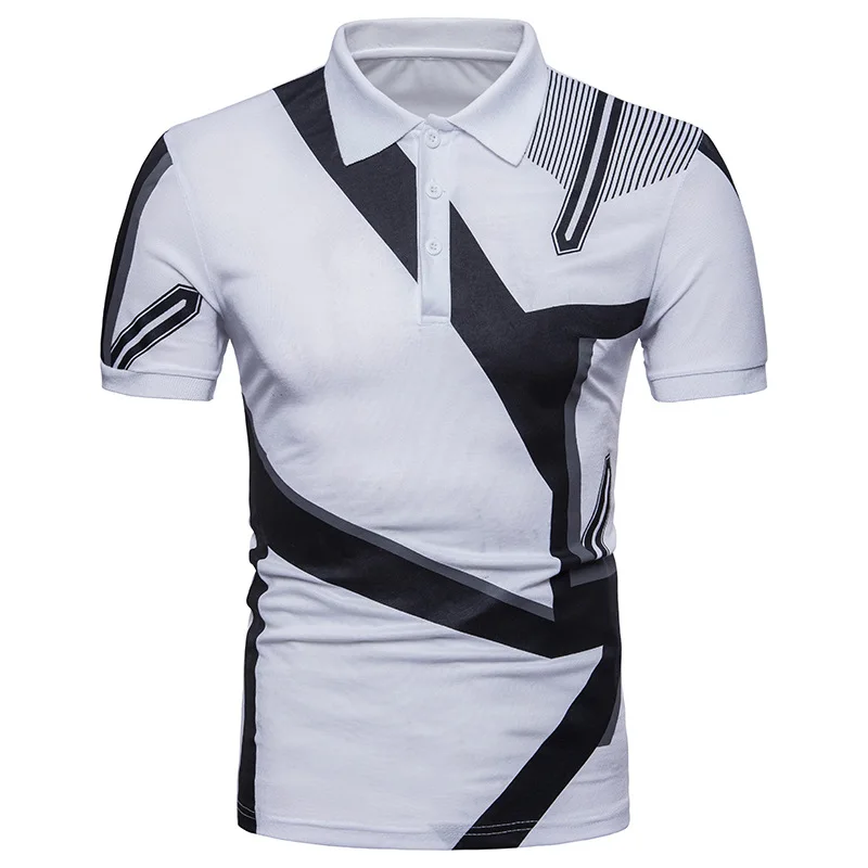 Новинка 2018 года летние мужские модные хлопковые топы с короткими рукавами и