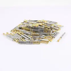 

100 Pcs 3.5mm x 38mm Serrated Point Tip Spring Test Probes Pins PH-5H
