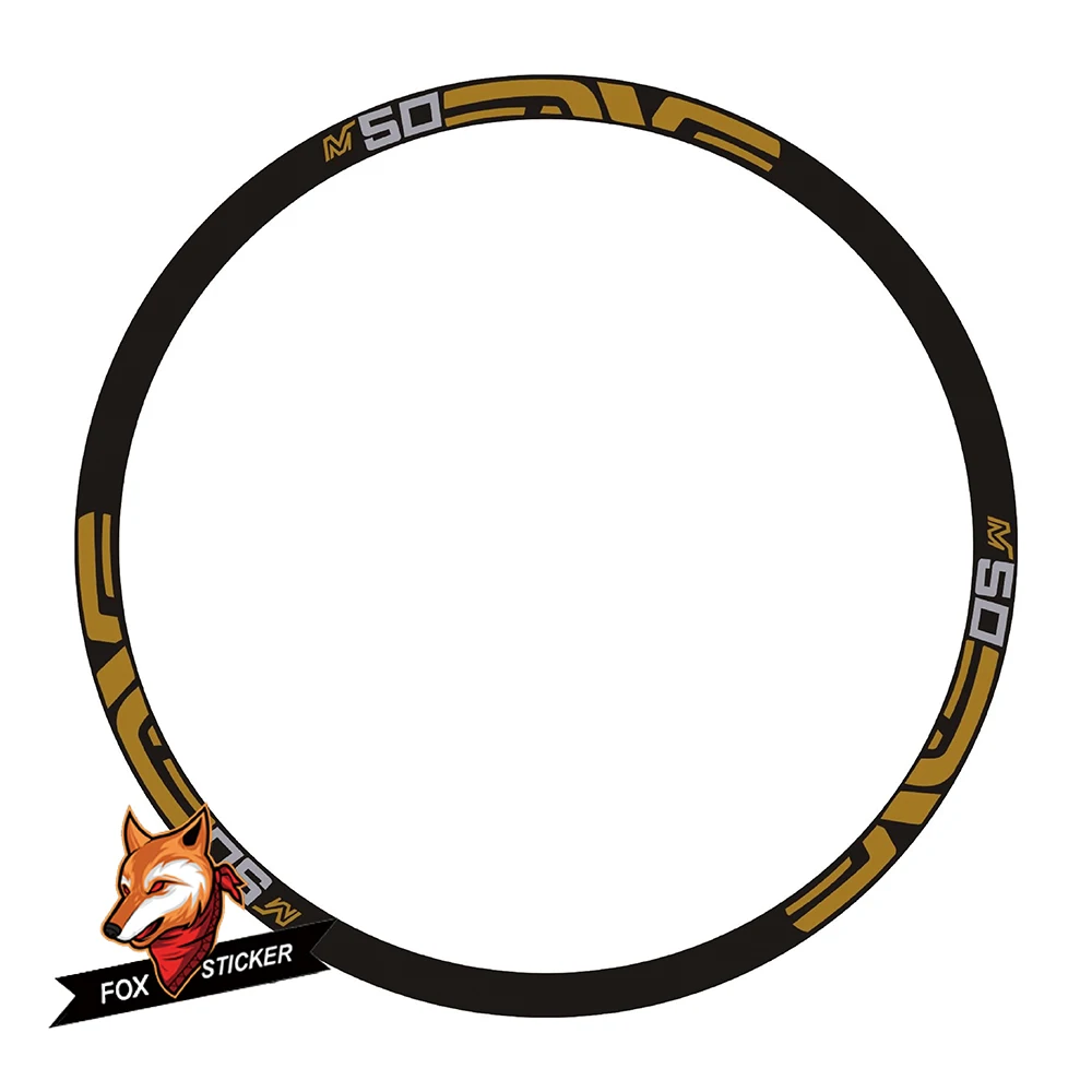 M50 26er 27.5er 29er горный велосипед наклейки для велосипедов MTB колеса с
