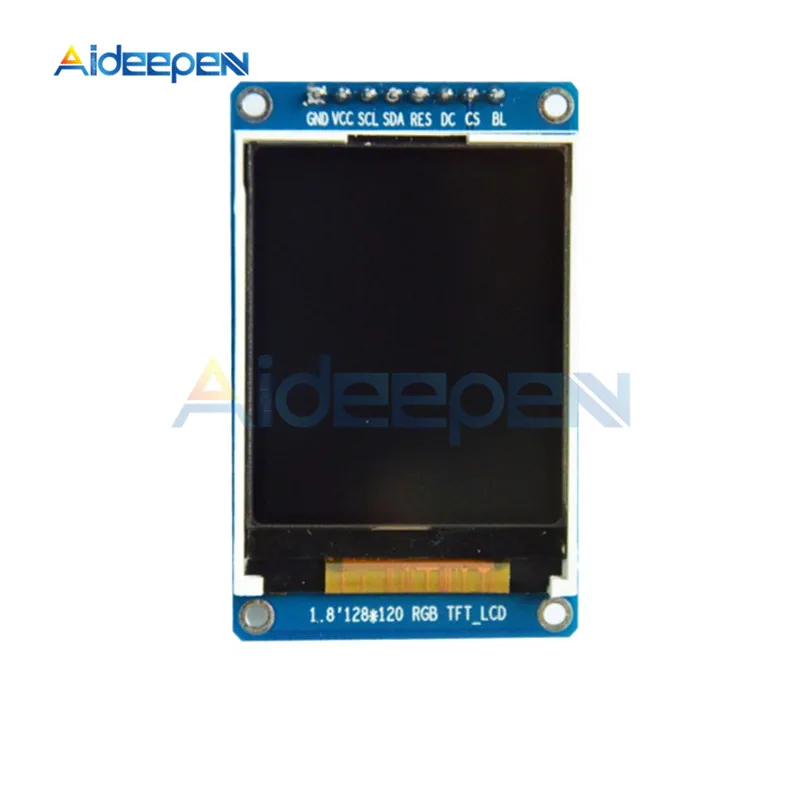 0,96/1,3/1,44/1,8 дюймов ЖК-дисплей полный Цвет Дисплей модуль ips на тонкопленочных транзисторах на тонкоплёночных транзисторах SPI 80X160 240X240 128X128 128X160 DIY Kit ST7735/ST7789 Водительская подушка безопасности - Цвет: 1.8 inch TFT LCD SPI