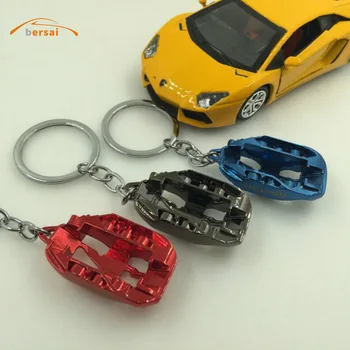 

Modified performance of alloy brake caliper key ring JDM Racing car key chain auto parts