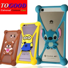 Padrões Animal bonito Macio De Silicone Universal Tampa Do Caso Para O Meizu M3 Nota M3s Mini/Lg V20 K8 K10 Moto G4 Mais G3 G5 Telefone Z