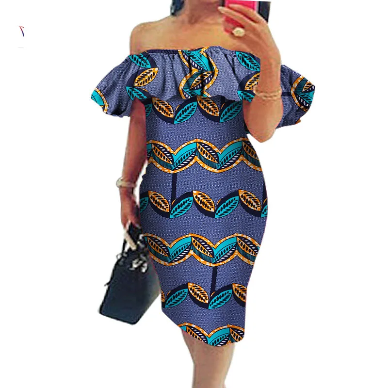 New-Africa-Dresses-for-Women-Dashiki-Off-the-Shoulder-African-Dress-Bazin-Plus-Size-Traditional-African(15)