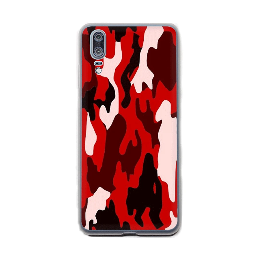Чехол Desxz для P Smart P30 P8 P9 P20 P10 Pro Lite Plus MINI жесткий чехол зеленый Армейский