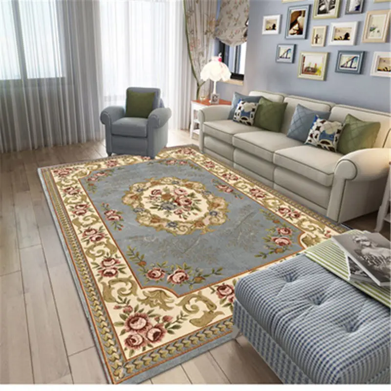 Европейский стиль, ковры для гостиной, спальни, ковры для дома, коврик для двери, противоскользящий декор, коврики для дома, тонкий ковер - Цвет: 2